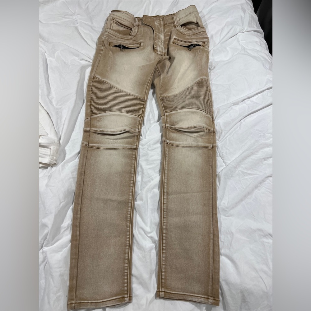 skinny balmain jeans